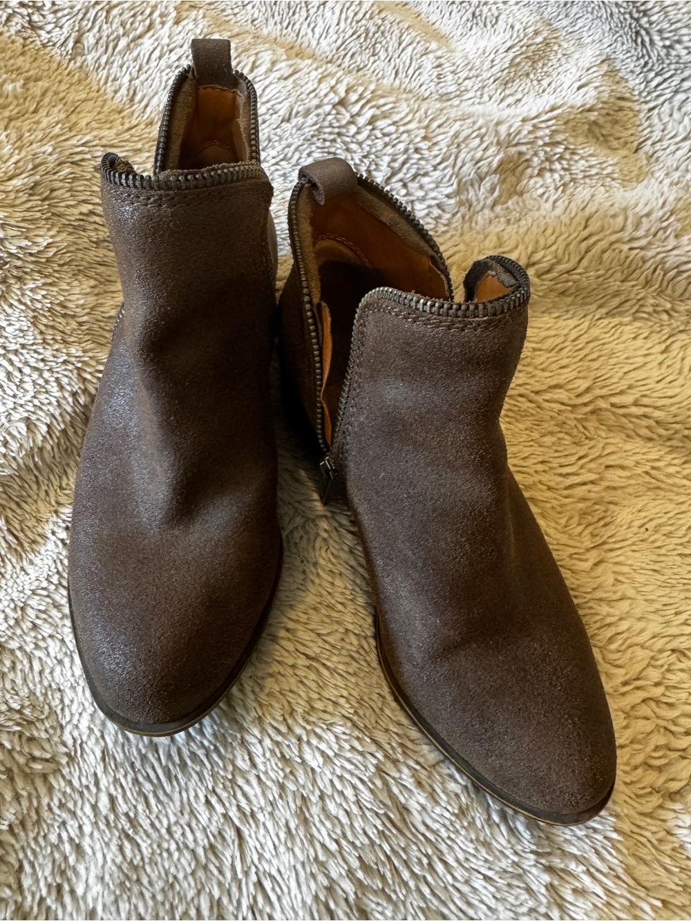 Lucky Brand Ankle Boots in Dark Brown